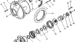Подшипник 561-22-61831 Komatsu