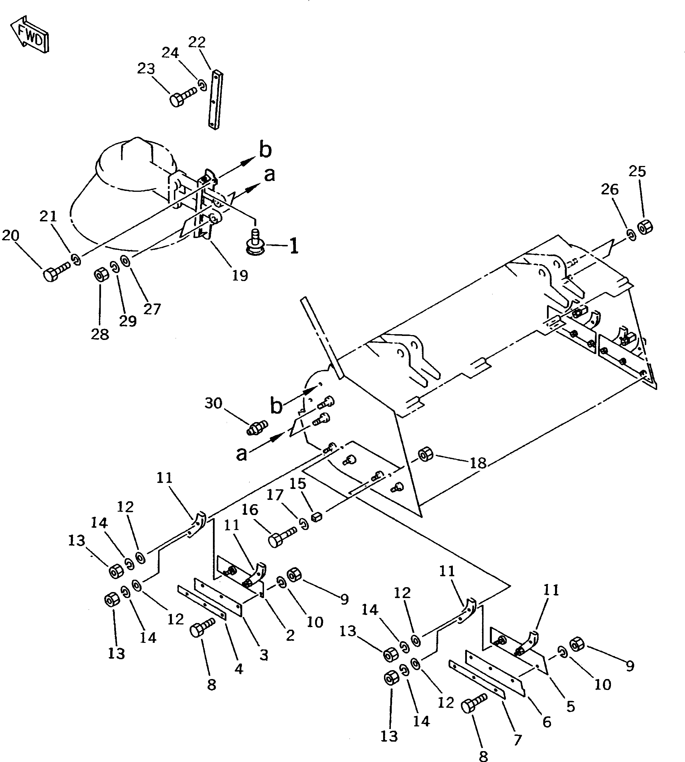 Болт 362-N90-4690 Komatsu
