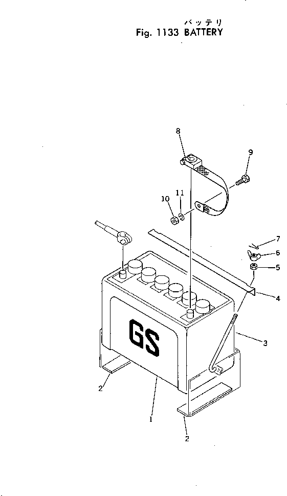 Болт 266-20-22221 Komatsu