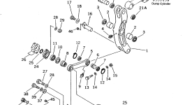 Коромысло 426-854-1110 Komatsu