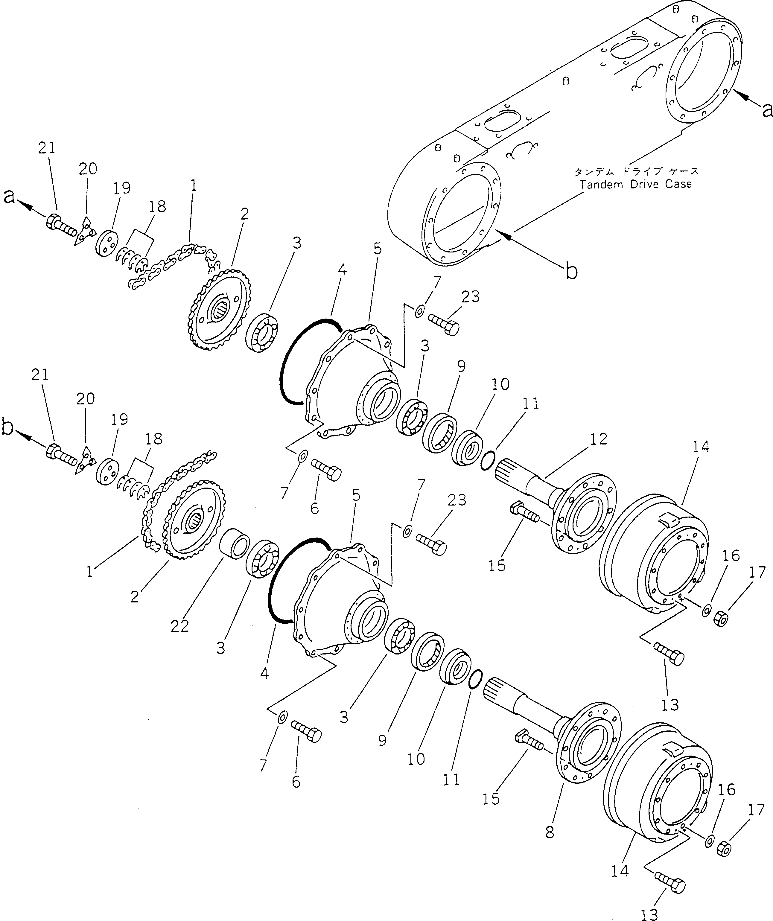 Болт 23B-23-11170 Komatsu