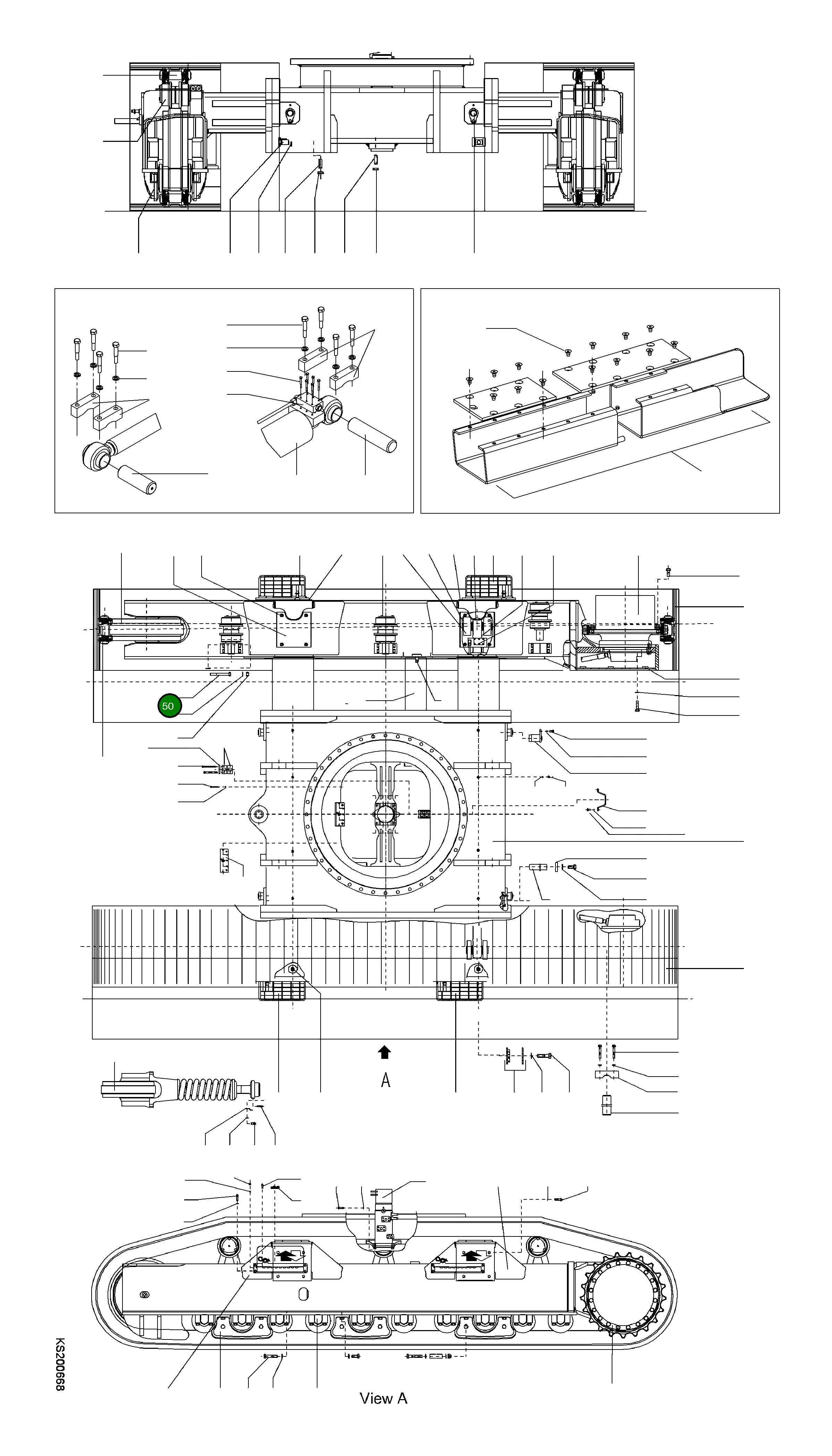 Болт 207-30-KC110 Komatsu