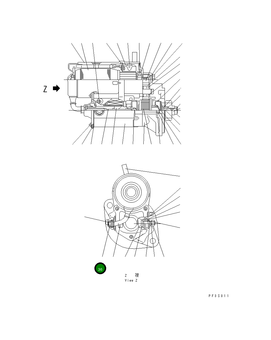 Болт YMX9490442610  Komatsu