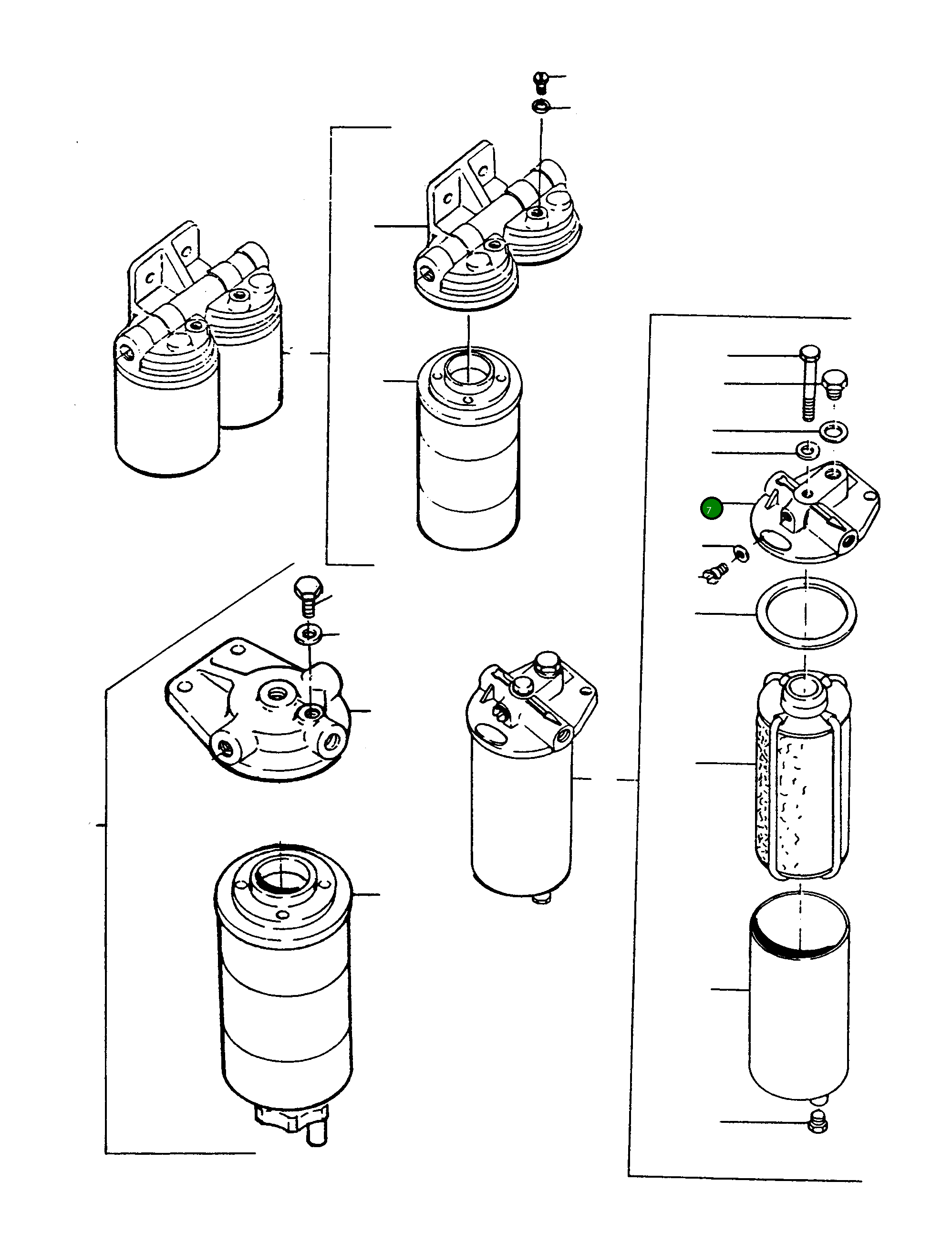 Крышка 2870203M1 Komatsu
