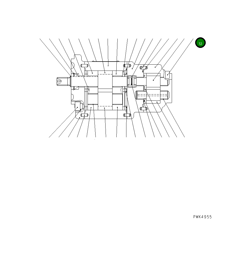 Болт UC1301572001 Komatsu