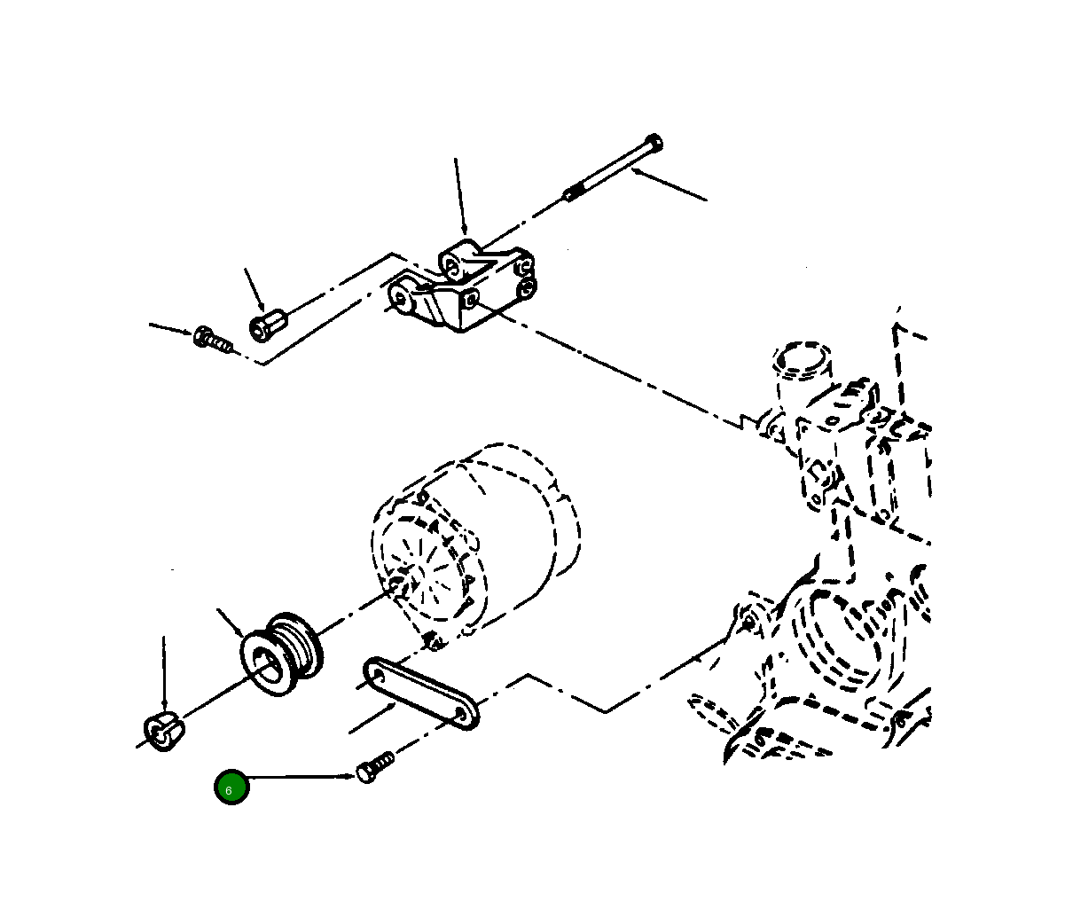 Болт 1240 137 H1 Komatsu
