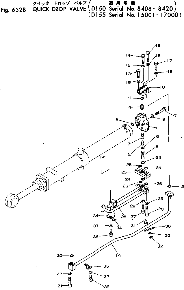 Болт 01011-31615 Komatsu
