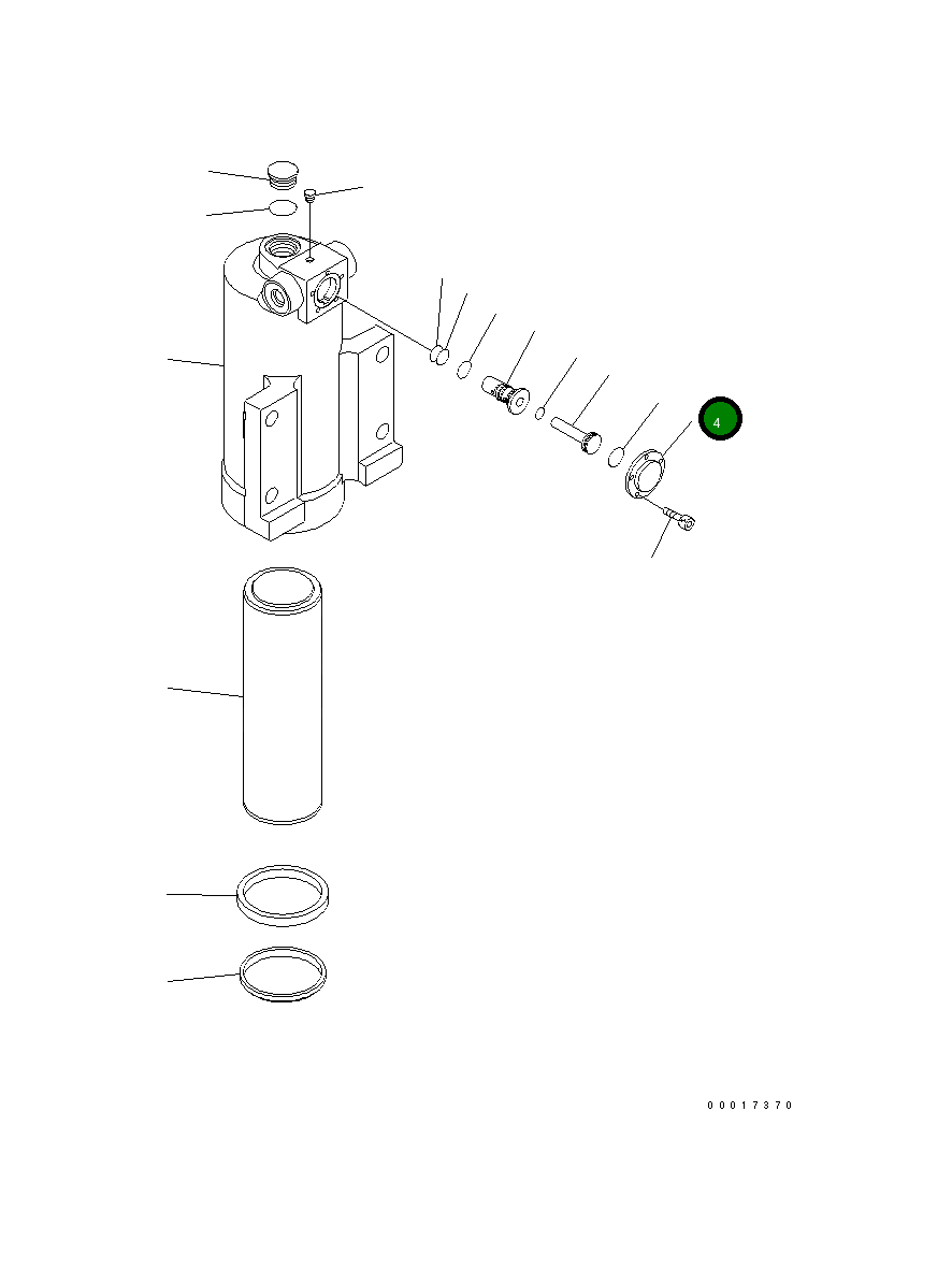 Крышка 20K-61-32130 Komatsu