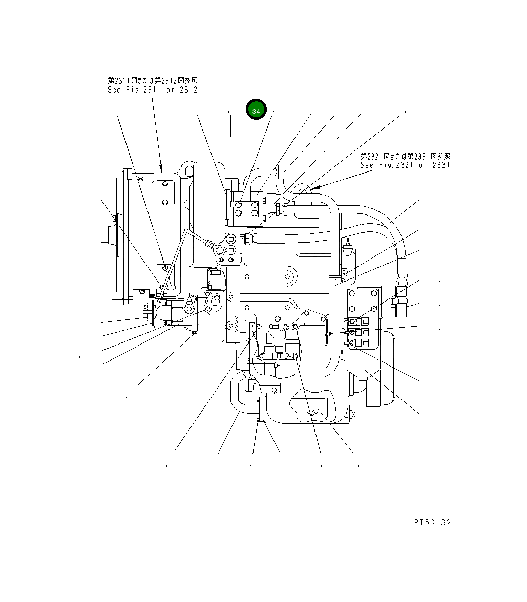 Болт DC8054113000 Komatsu