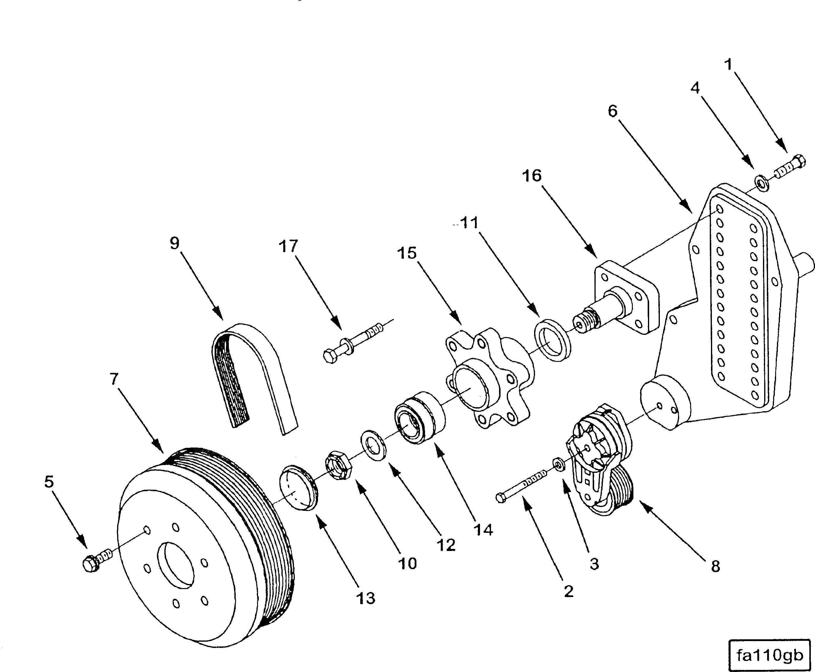 Крышка CU3063844 Komatsu