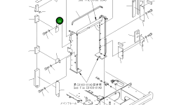 Крышка 8234-03-1410 Komatsu