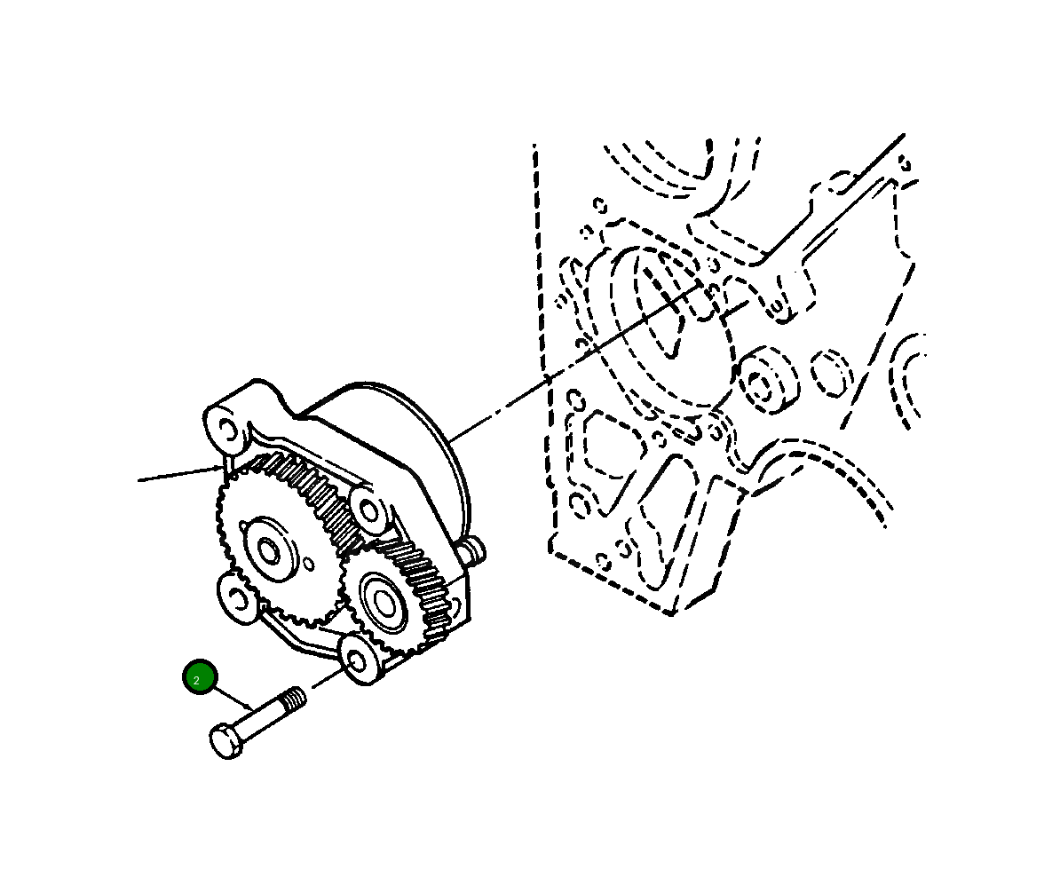 Болт 1240 145 H1 Komatsu