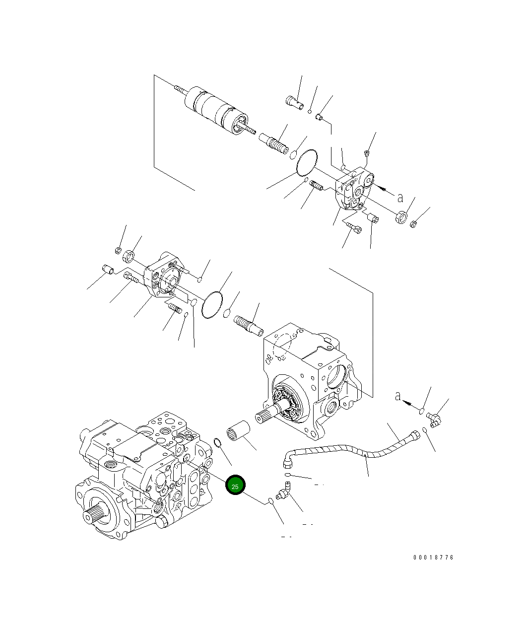 Кольцо 708-2M-12140 Komatsu