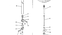 Вал 385-10366401 Komatsu