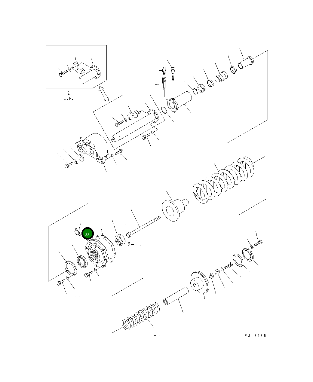 Крышка 175-30-34253  Komatsu