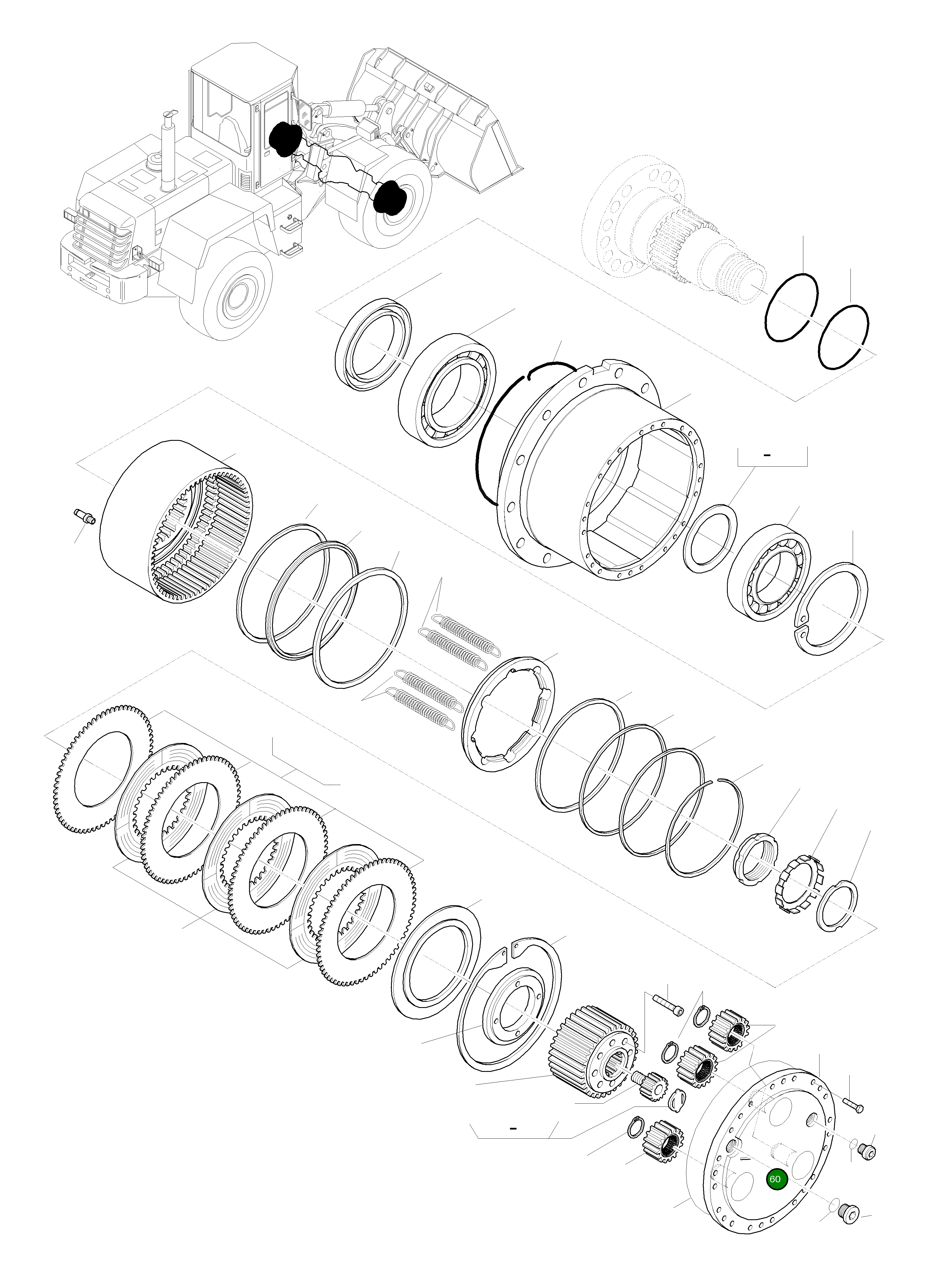 Кольцо уплотнительное (O-Ring) 42Y-23-H0R53 Komatsu