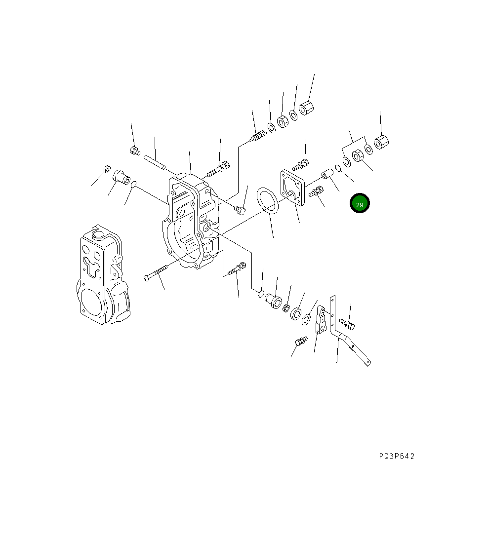 Кольцо уплотнительное (O-Ring) ND949140-5740 Komatsu
