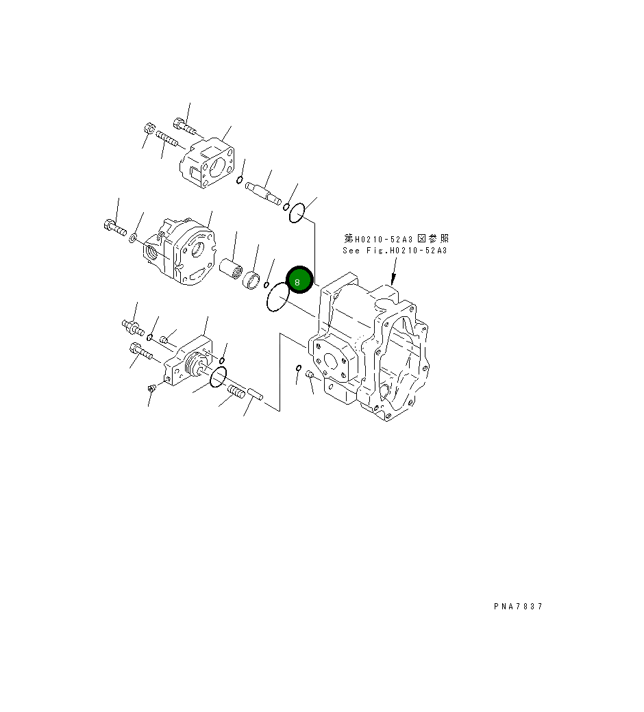 Кольцо уплотнительное (O-Ring) FURO-G50-90 Komatsu