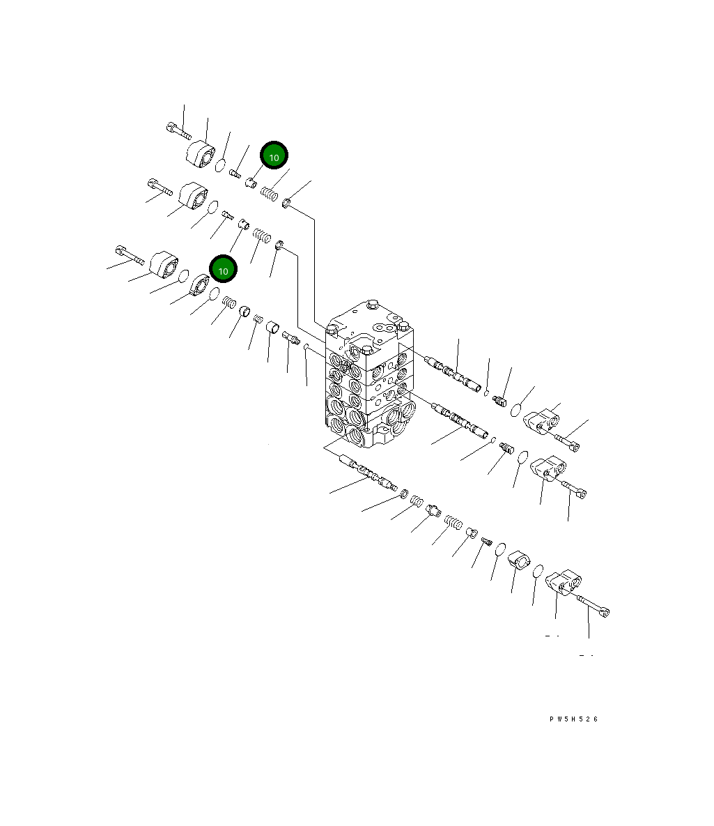 Болт 723-11-17360 Komatsu