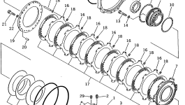 Корпус 17M-22-23110 Komatsu