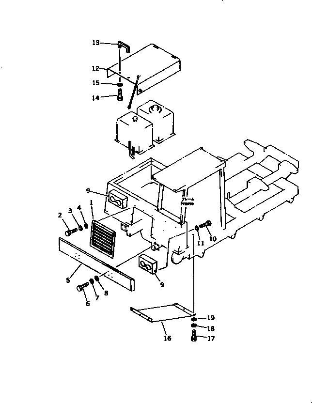 Болт 0-1000-00820 Komatsu