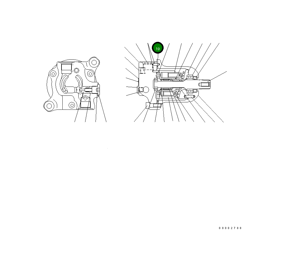 Кольцо уплотнительное (O-Ring) KB95121-07500 Komatsu