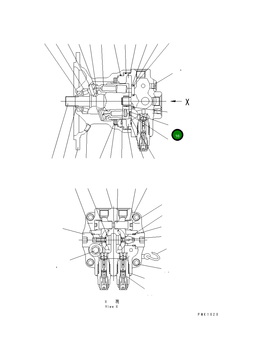 Кольцо TM0719-090 Komatsu