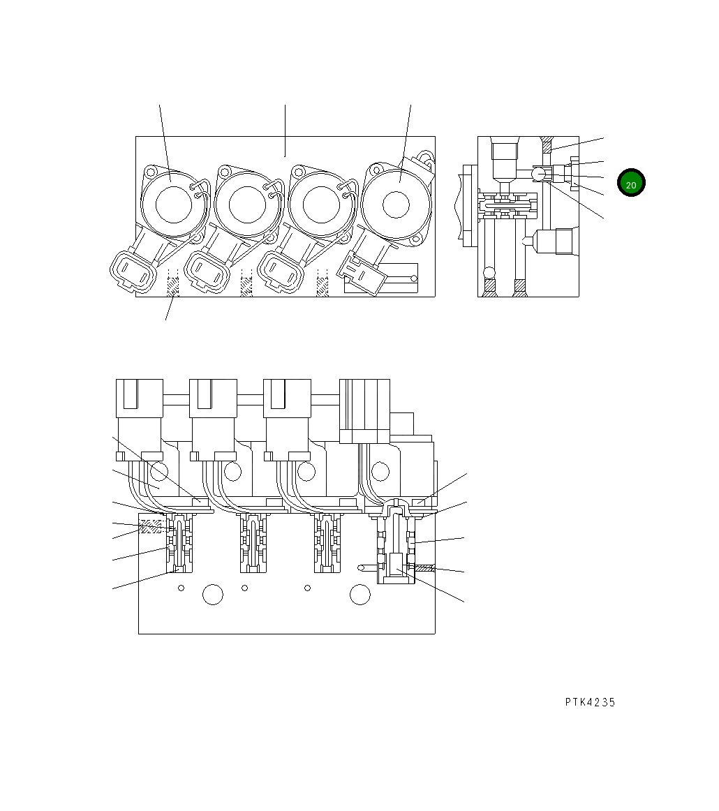 Кольцо уплотнительное (O-Ring) UC1301157006 Komatsu