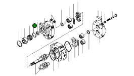 Кольцо уплотнительное (O-Ring) 56 214 Komatsu