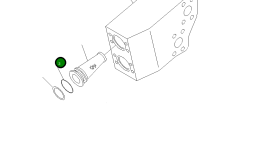 Кольцо уплотнительное (O-Ring) 386 422 R1 Komatsu