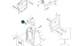 Крышка 104-54-41330 Komatsu