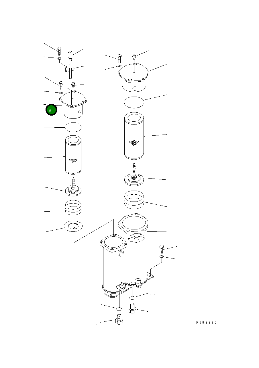 Крышка 14X-49-12125 Komatsu