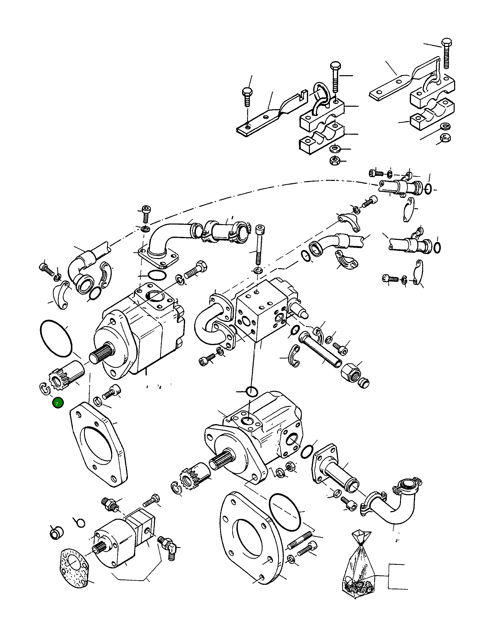 Кольцо уплотнительное (O-Ring) 1444785X1  Komatsu