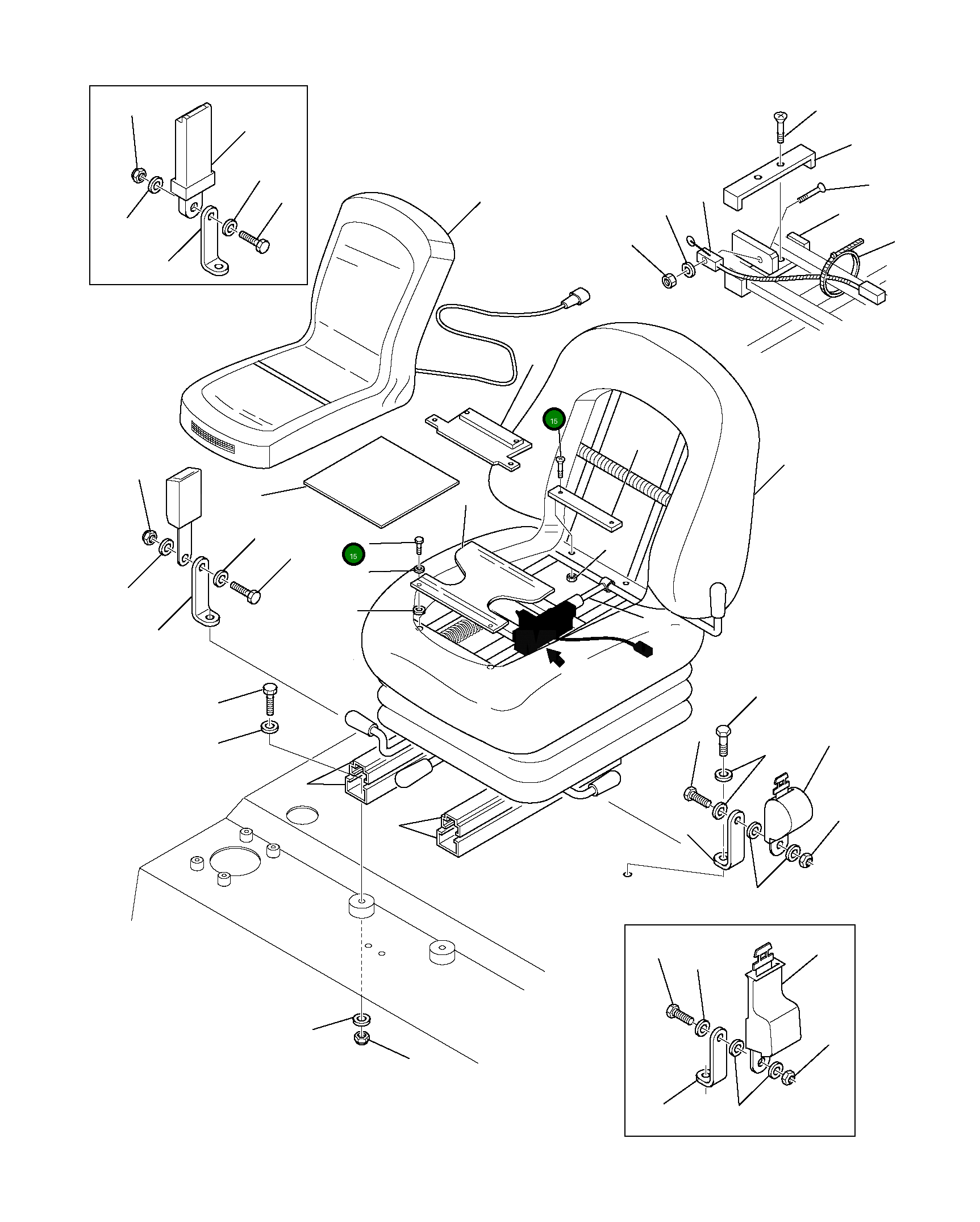 Болт 01016-80625 Komatsu
