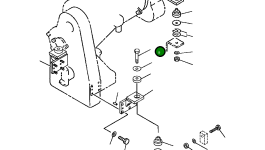 Болт 01011-32275 Komatsu