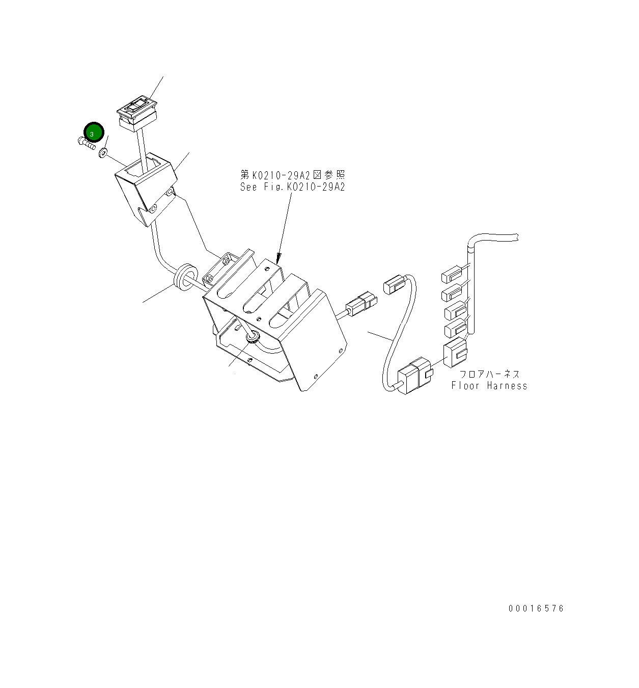 Болт 01225-70645 Komatsu