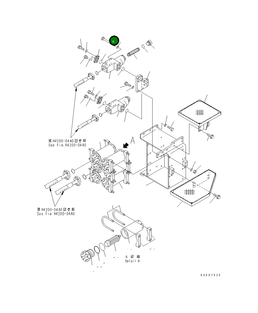 Болт 01010-81095 Komatsu