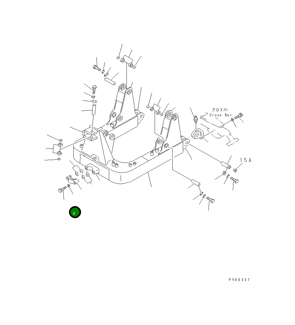 Болт 01010-52490 Komatsu