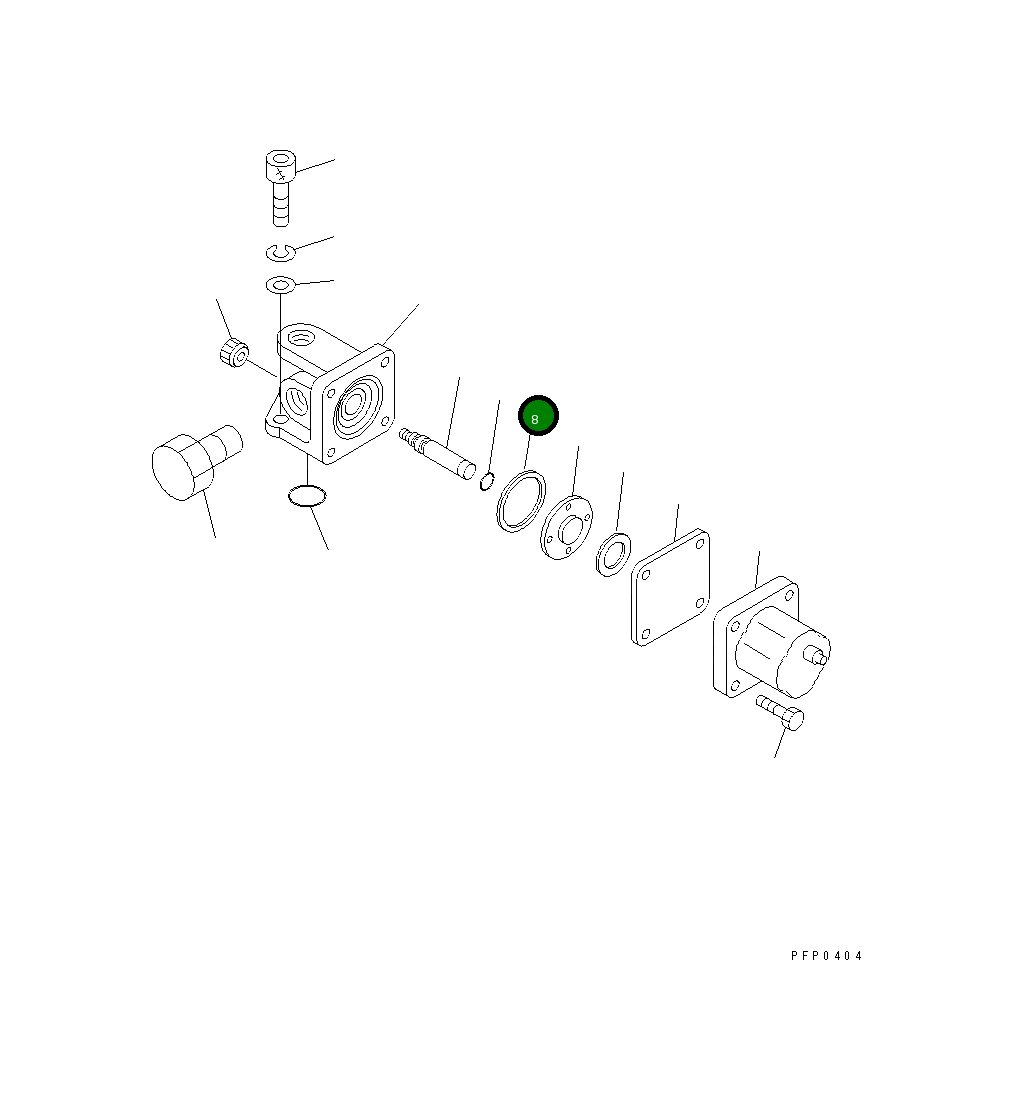 Кольцо уплотнительное (O-Ring) CU129888 Komatsu