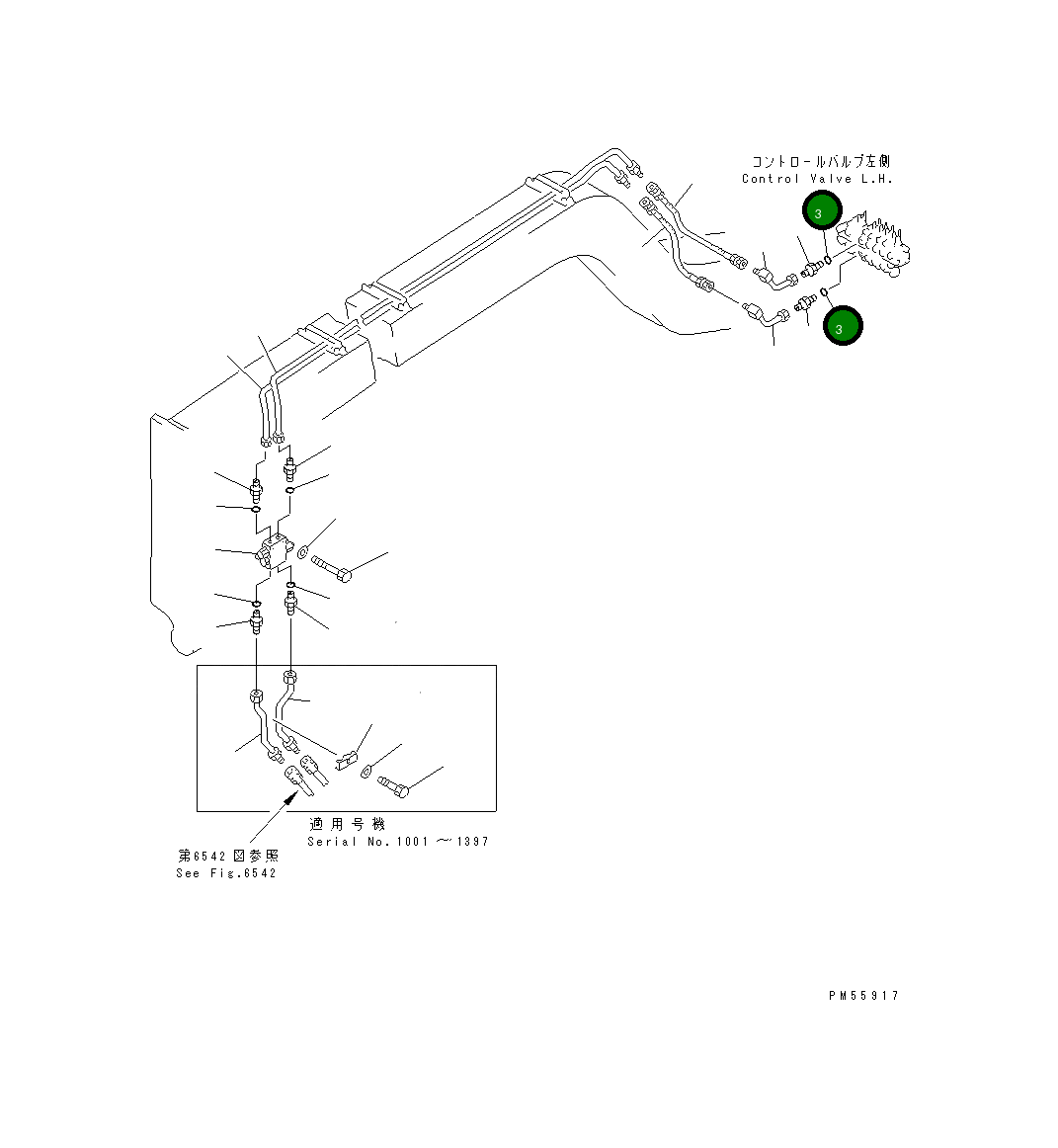 Кольцо уплотнительное (O-Ring) 237-60-22180 Komatsu