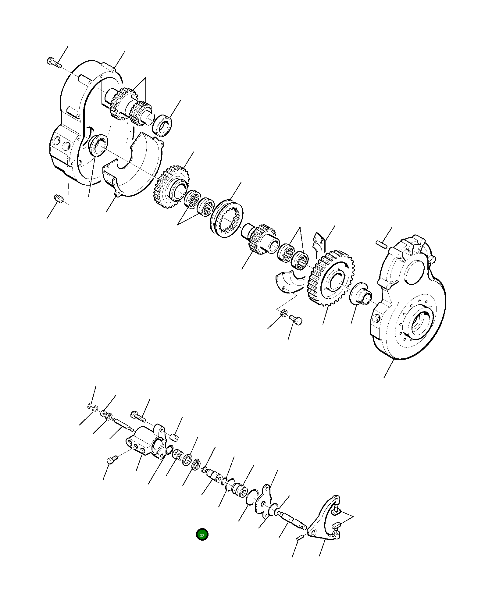 Кольцо HU2021811 Komatsu