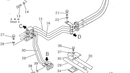 Хомут 195-61-13690 Komatsu