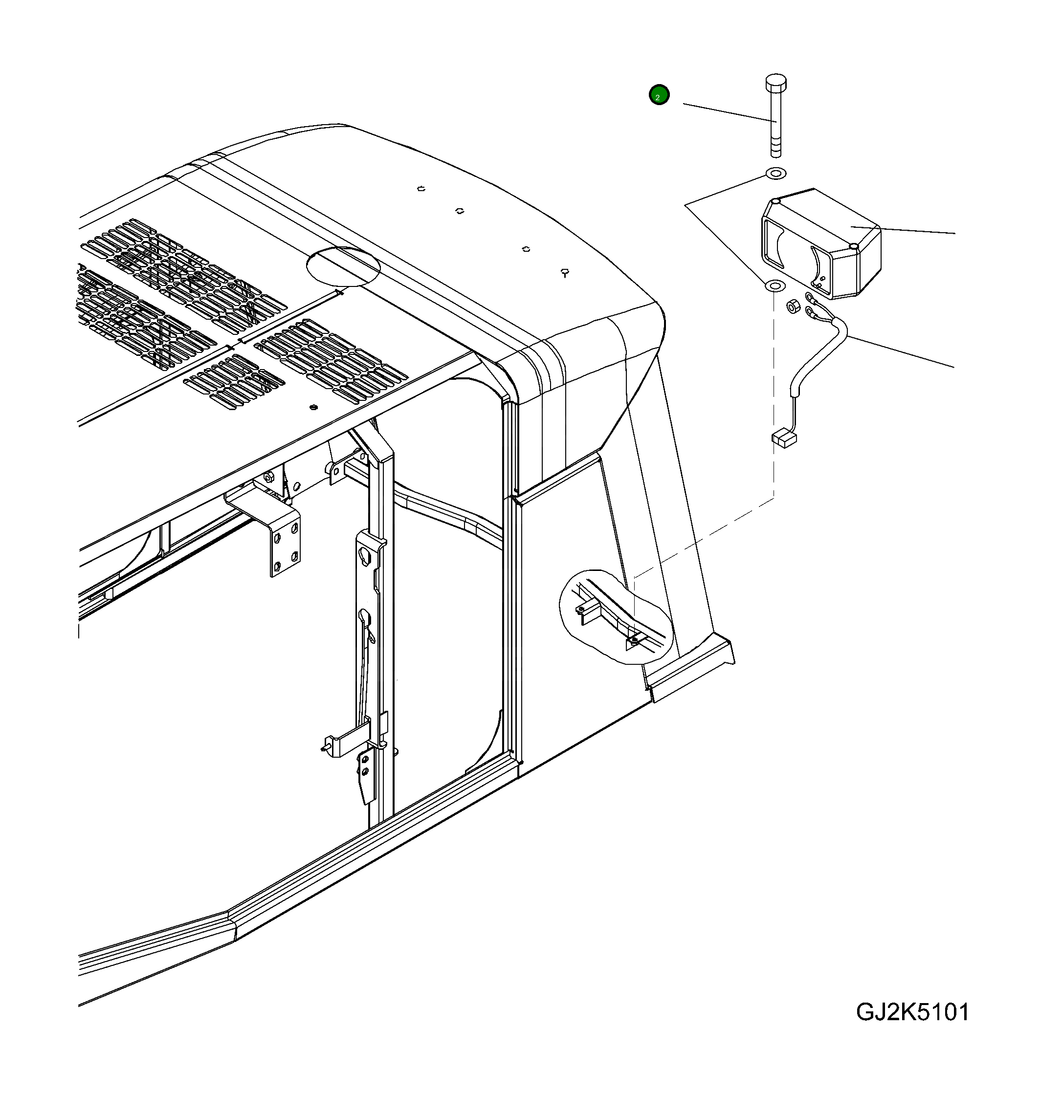 Болт 423-00-H1270  Komatsu