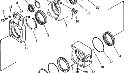 Корпус 2923-10-1111 Komatsu