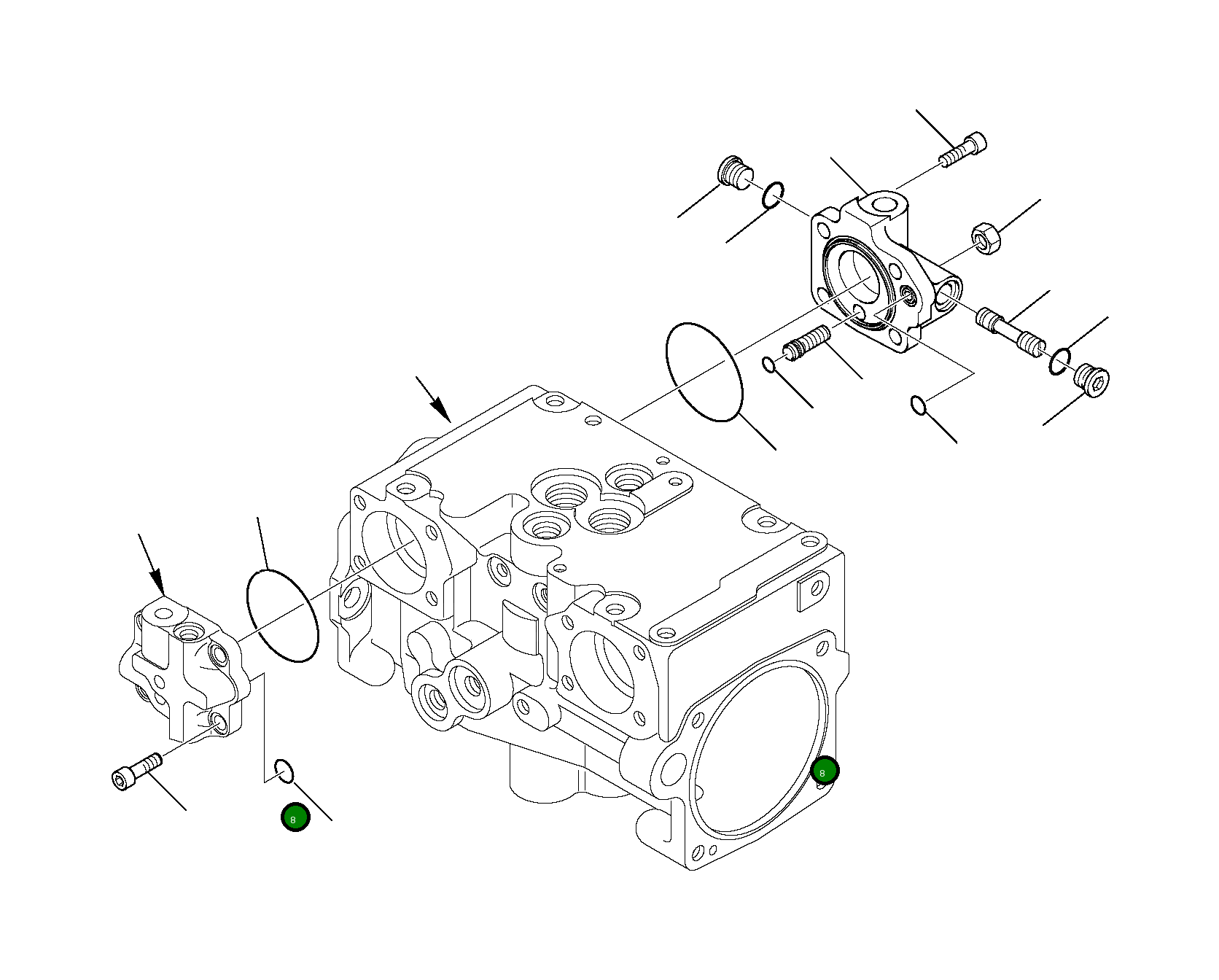 Кольцо уплотнительное (O-Ring) 07000-12065 Komatsu
