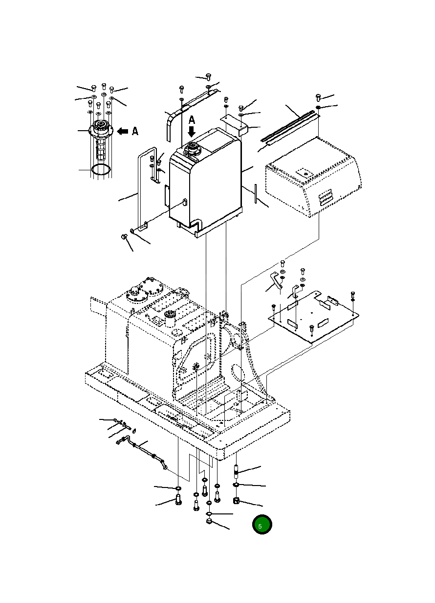 Кольцо 20Y-958-B160 Komatsu