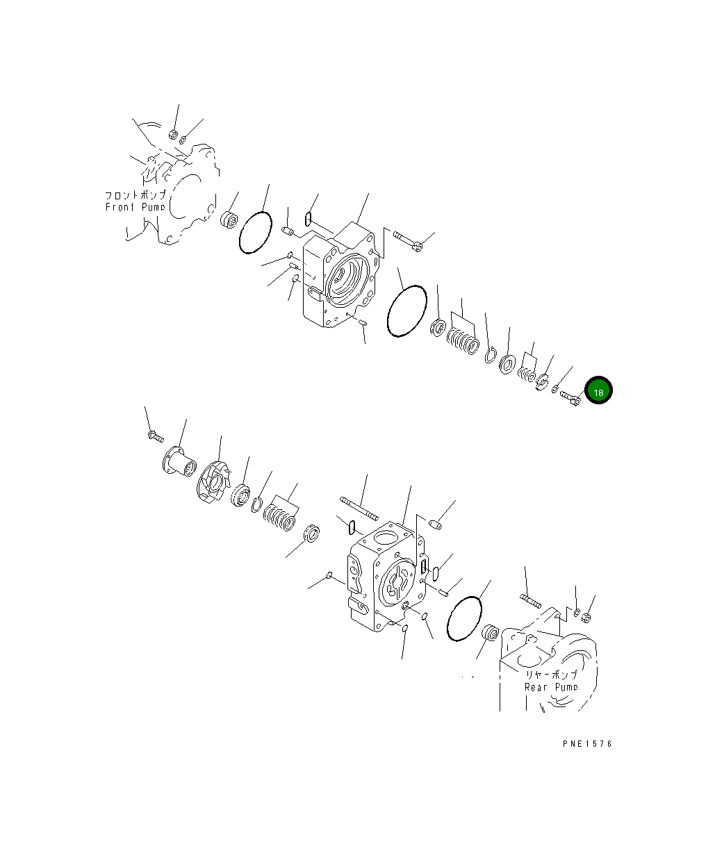 Болт 706-73-40320 Komatsu