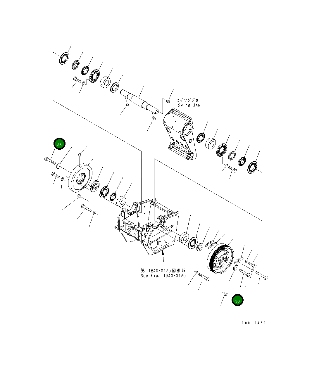 Болт 01011-82490 Komatsu