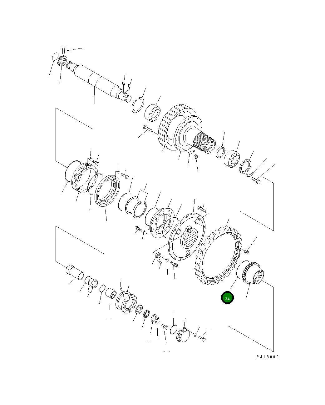 Кольцо уплотнительное (O-Ring) 07000-45315  Komatsu
