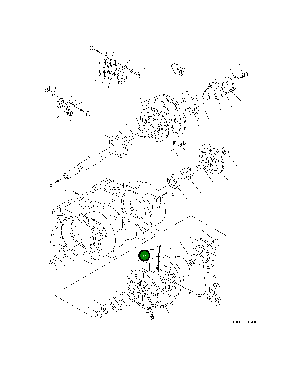 Болт 114-Z60-1580 Komatsu